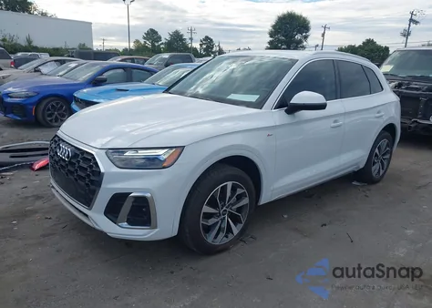 2022 Audi Q5 Premium 45 Tfsi S Line Quattro S Tronic from USA, damaged, VIN WA1GAAFY1N2103898